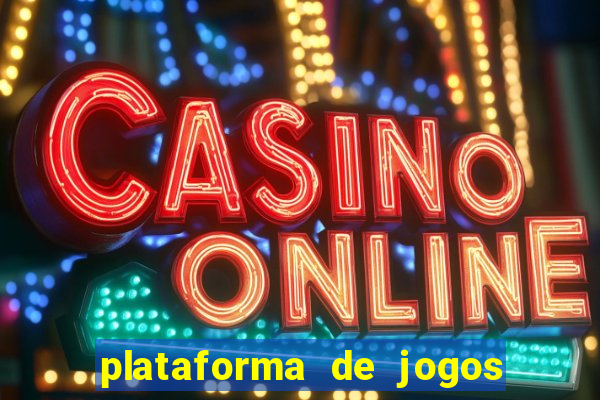 plataforma de jogos nova pagando no cadastro